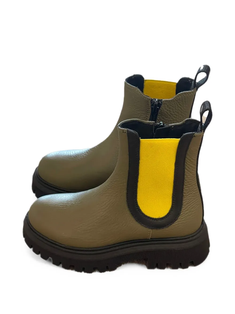 Marni Kids Chelsea boots - Verde