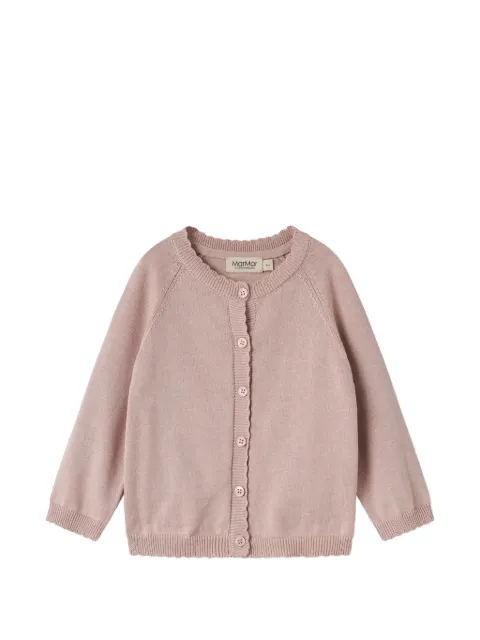 MAR MAR COPENHAGEN KIDS Totti Cardigan mit Wellenkanten