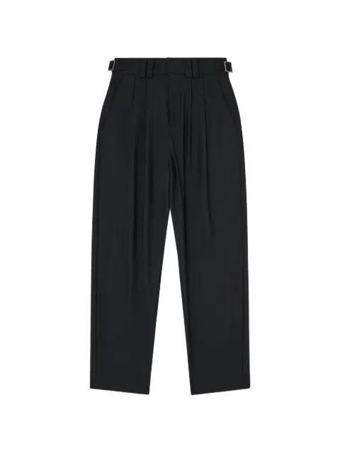 Diesel tailored trousers with denim detail