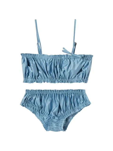 ZIMMERMANN Kids Awaken gathered-details bikini