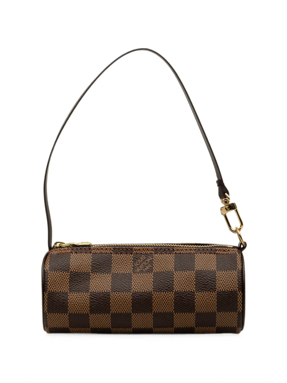 Louis Vuitton Pre-Owned Pochette Papillon in tela Damier Ebène 1990-2010 - Marrone