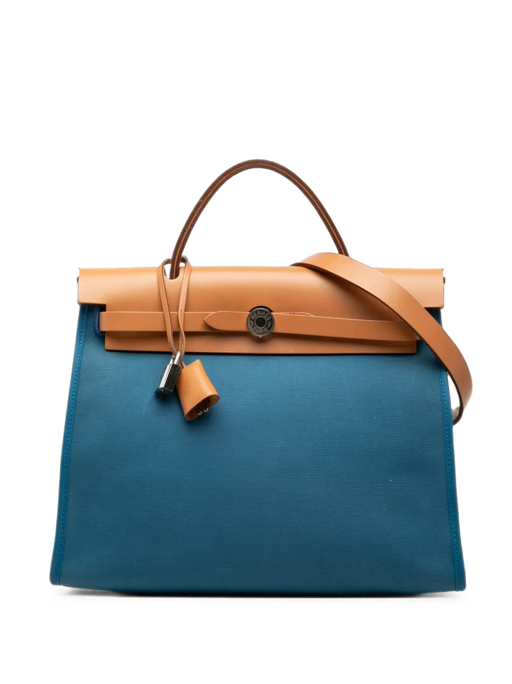 Hermès Pre-Owned 2016 Toile Herbag Zip 31 satchel - Blau