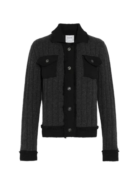 Barrie chaqueta con efecto vaquero