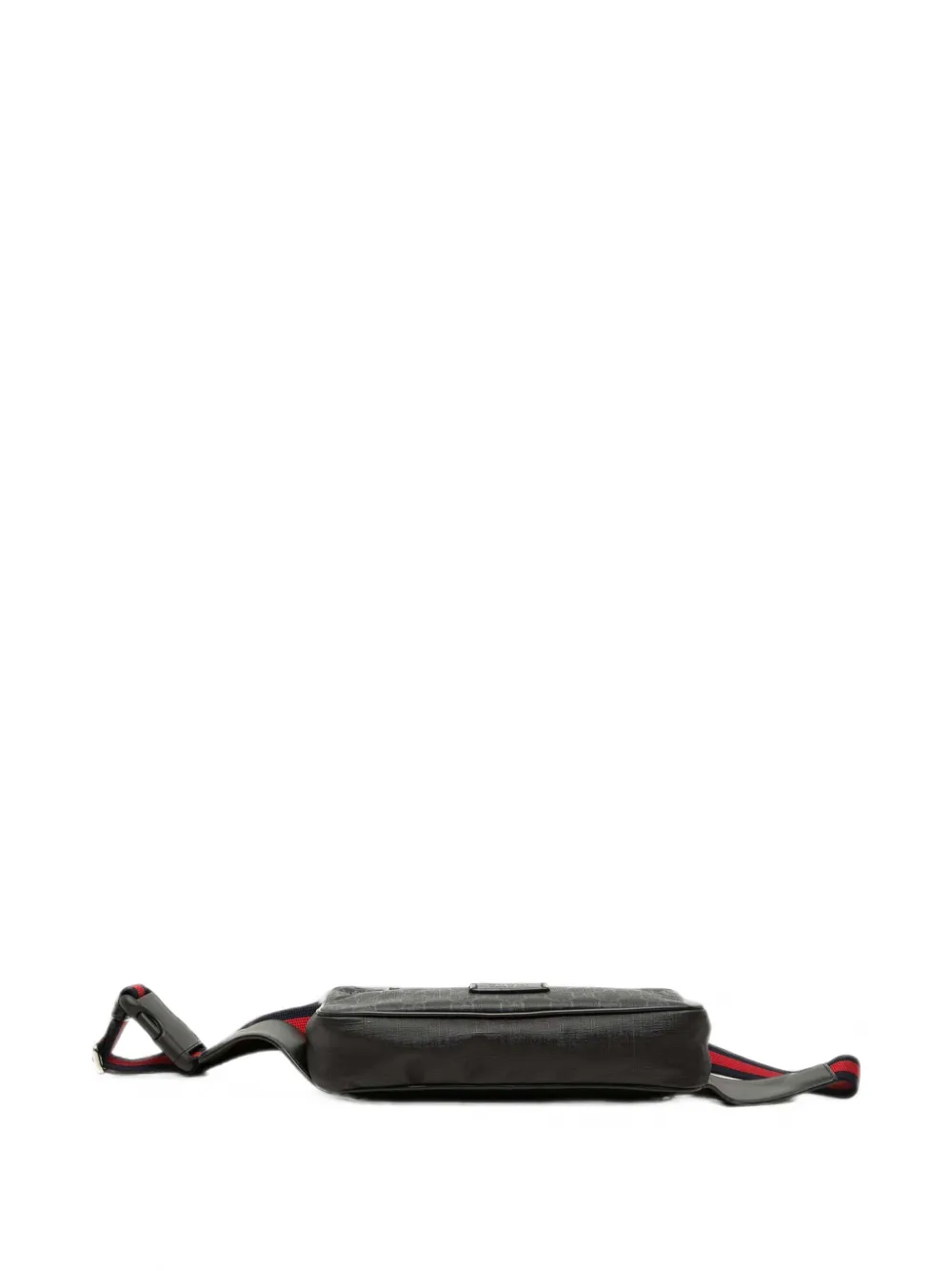 Gucci Pre-Owned 2000-2015 GG Supreme Web Night Courrier heuptas Zwart