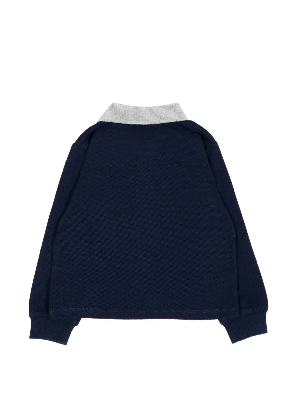 North Sails Kids Poloshirt met logopatch Blauw