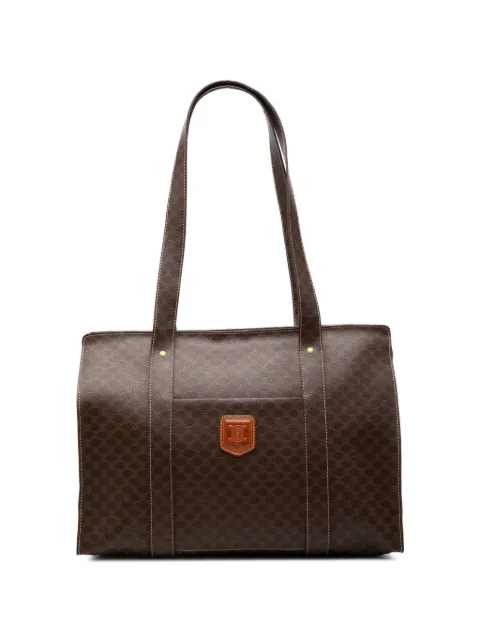Celine Pre-Owned 1996 Macadam Coated Canvas tote bag