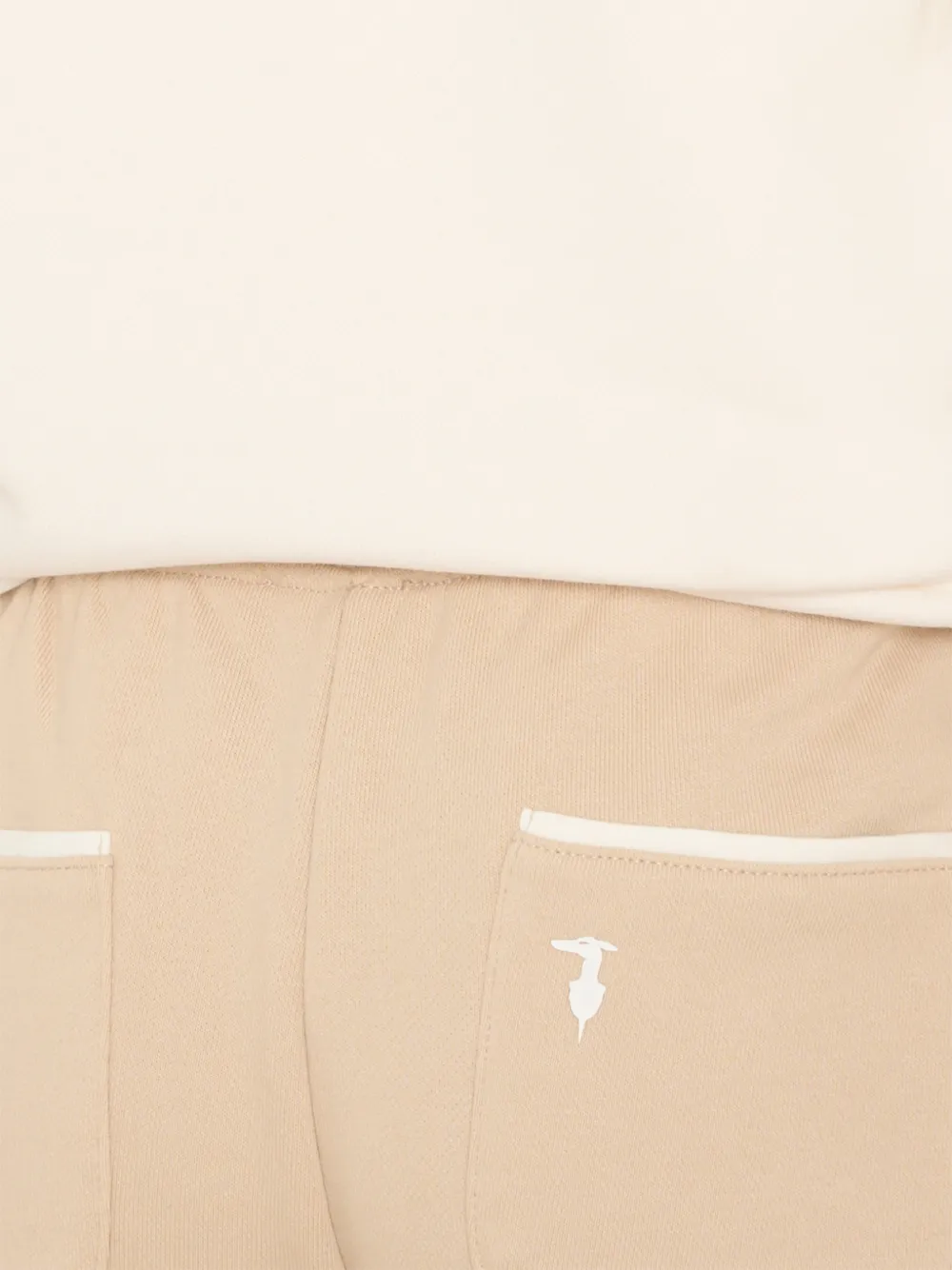 TRUSSARDI JUNIOR Trainingspak met geborduurd logo Beige