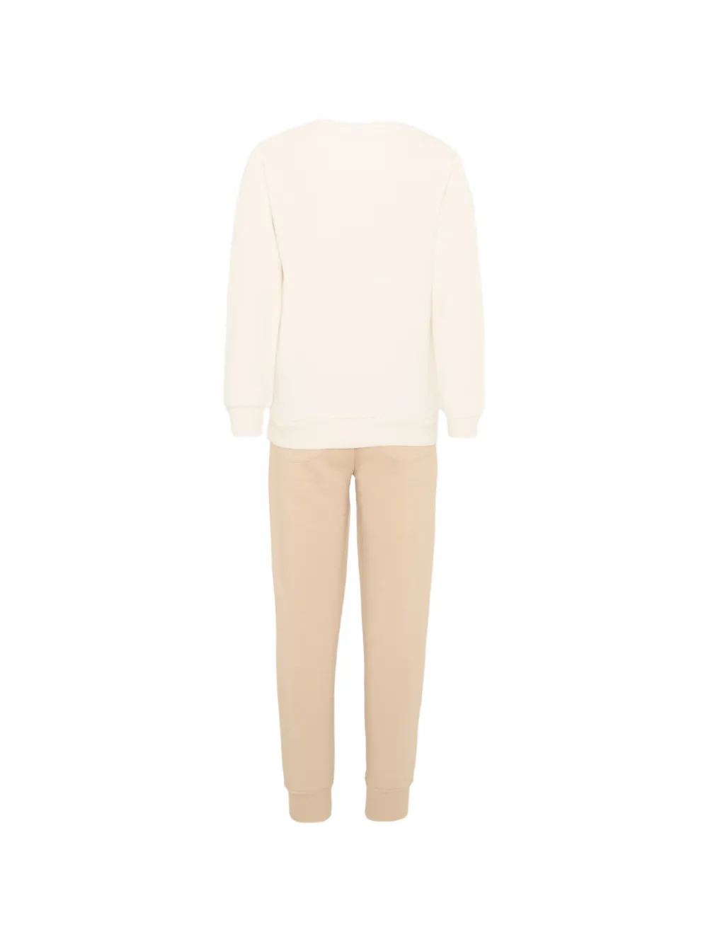 TRUSSARDI JUNIOR Trainingspak met geborduurd logo Beige