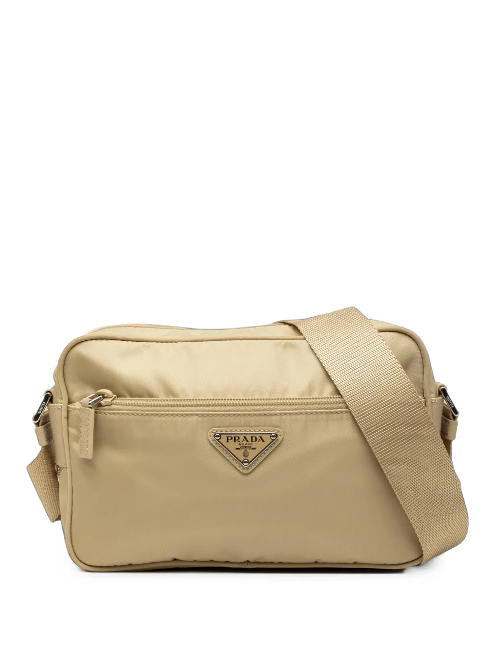 Prada Pre-Owned 2013-2026 Tessuto Camera Bag crossbody bag - Nude