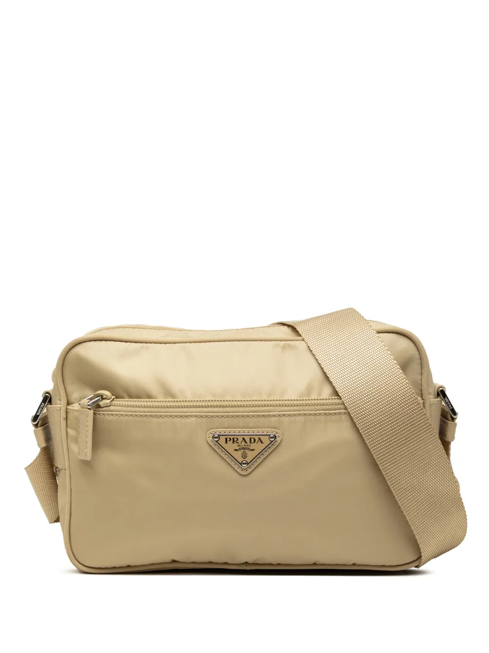 Prada Pre-Owned 2013-2026 Tessuto Camera Bag crossbody bag - Toni neutri