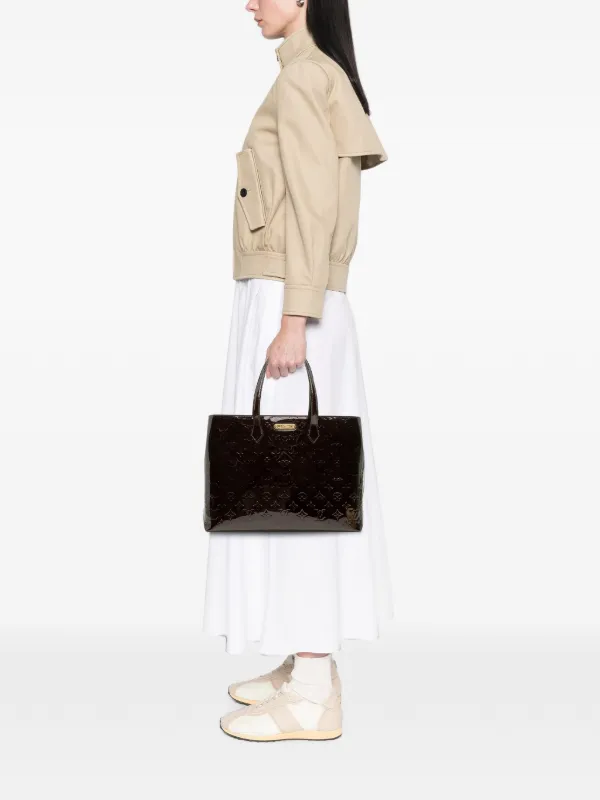 LOUIS VUITTON ルイヴィトン ヴェルニ ウィルシャーPN バッグ Louis Vuitton Pre-Owned 2010 モノグラム ヴェルニ ウィルシャー MM