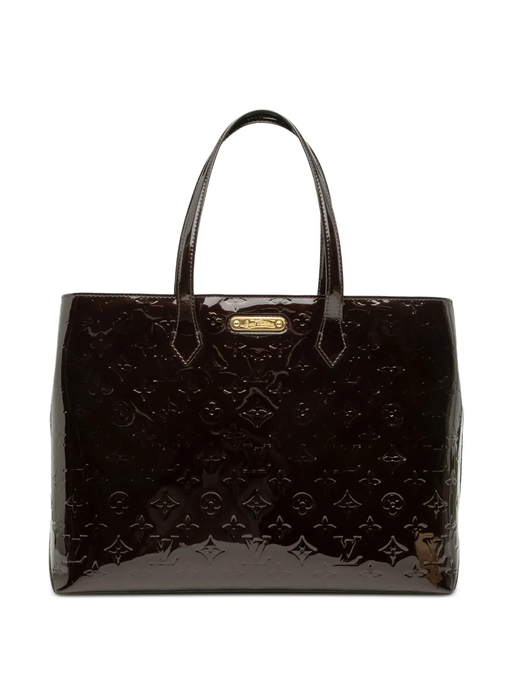 Louis Vuitton Pre-Owned 2010 Monogram Vernis Wilshire MM tote bag - Purple