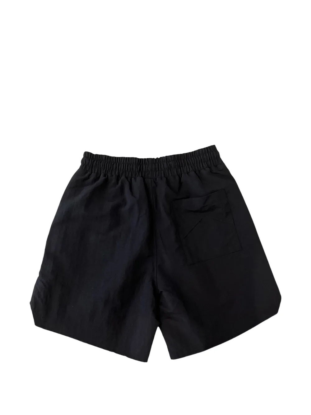 RHUDE Zwembroek met logoprint Zwart