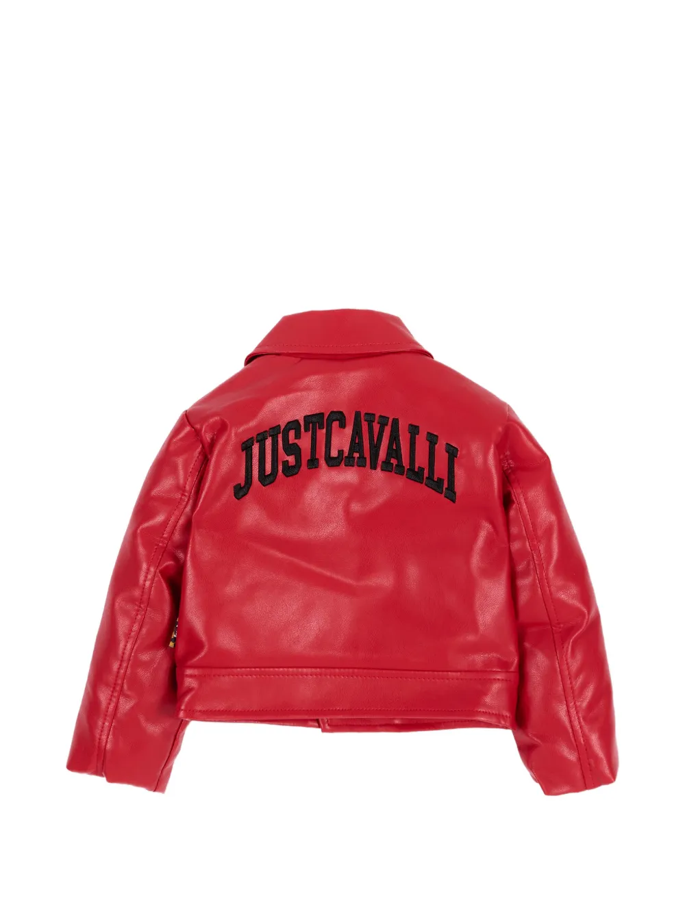 Just Cavalli Kids Jack met geborduurd logo Rood