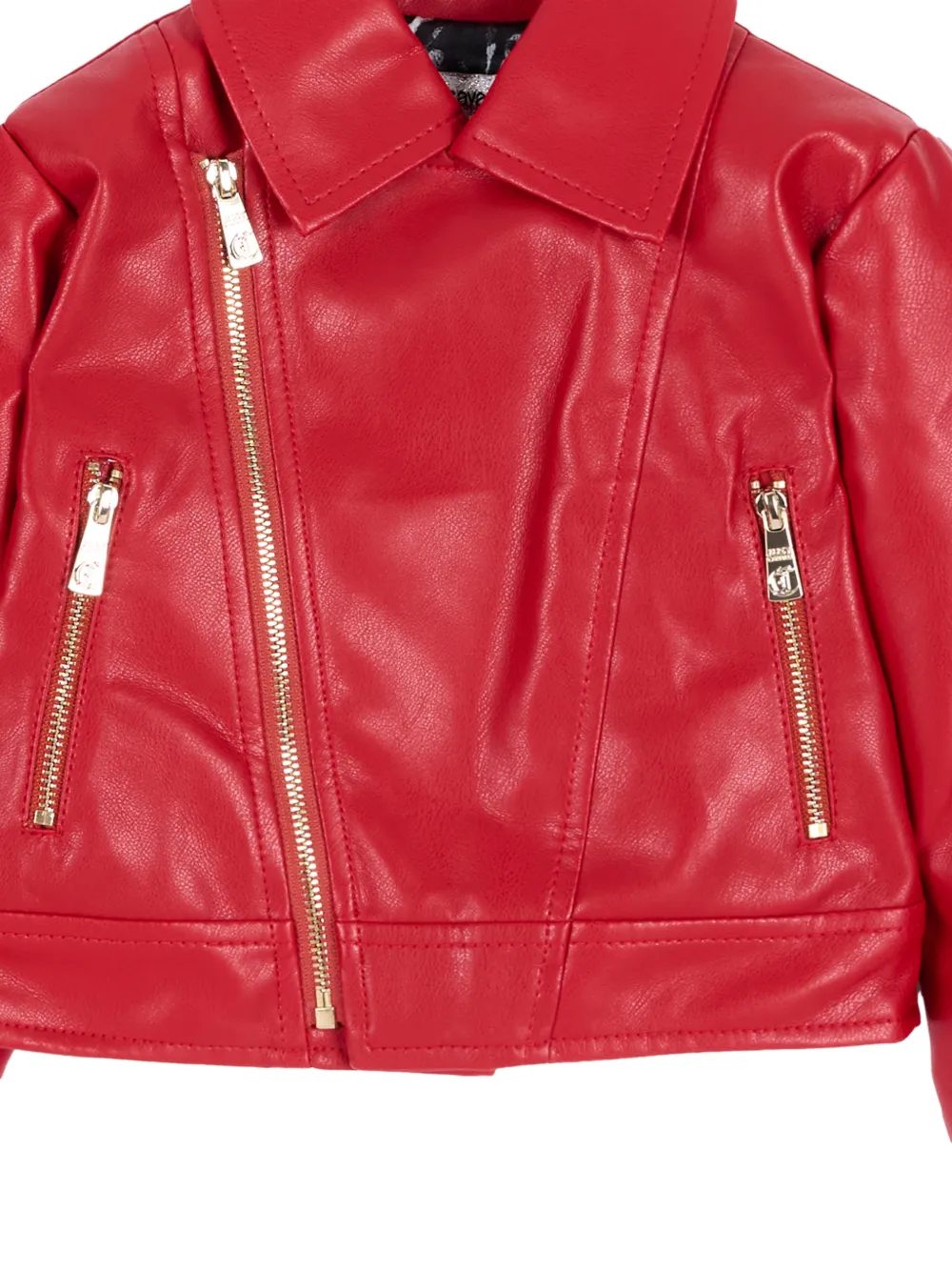 Just Cavalli Kids Jack met geborduurd logo Rood