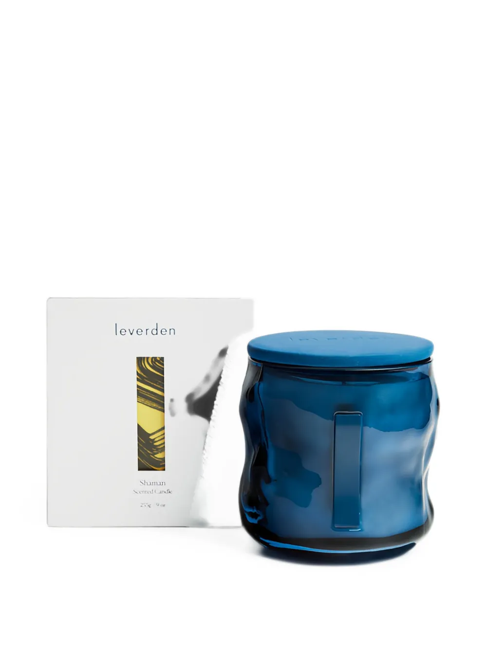 leverden Shaman scented glass candle - Blau