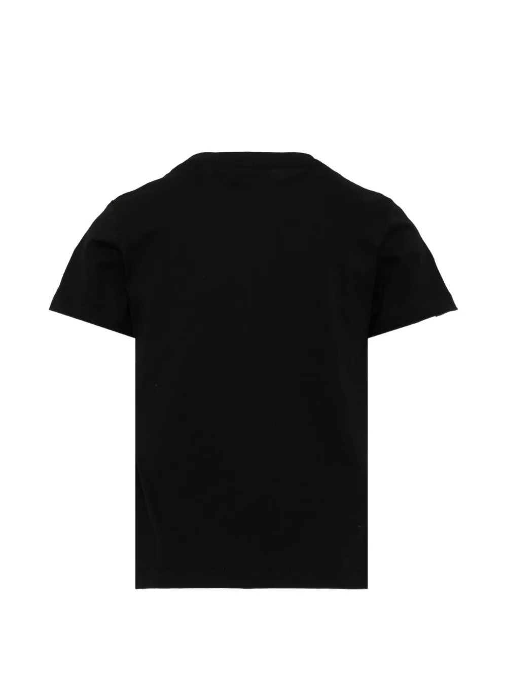 Roberto Cavalli Junior T-shirt verfraaid met kristallen Zwart
