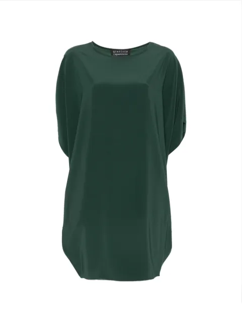 Gianluca Capannolo Iris batwing-sleeve boat-neck midi dress