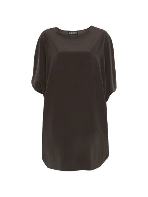 Gianluca Capannolo Iris batwing-sleeve mini dress