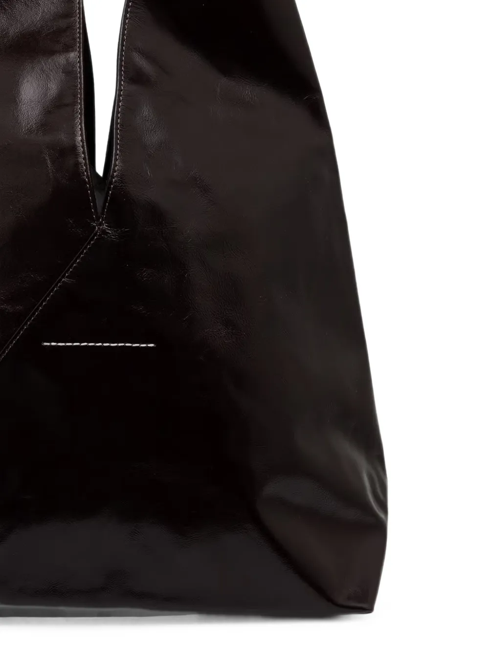 MM6 Maison Margiela Japanese tas met handvat Bruin