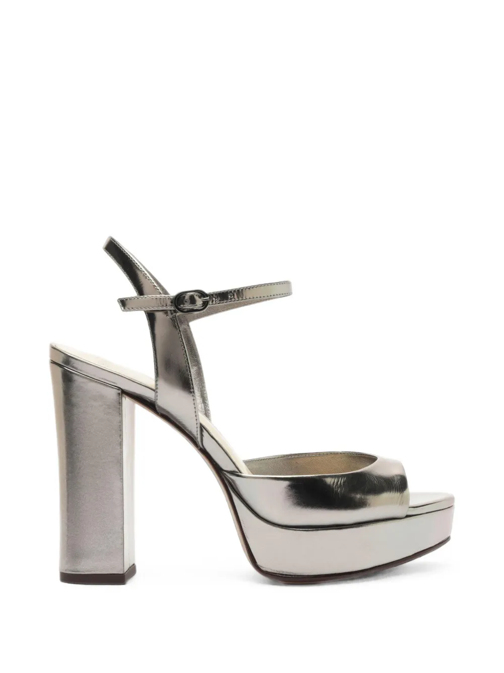 Alexandre Birman Sandali Amy con plateau - Argento