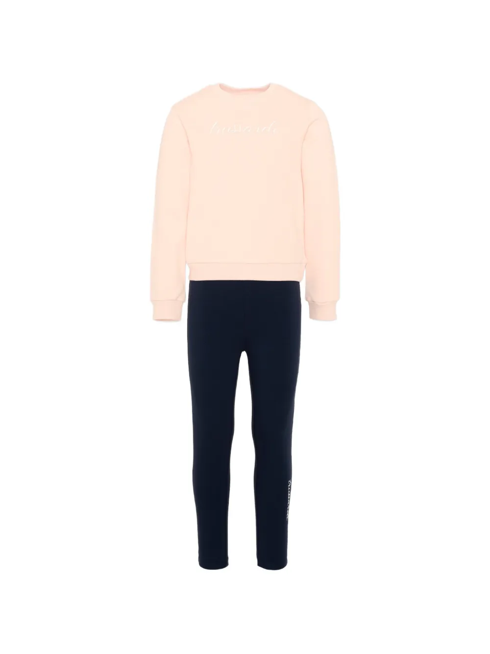 TRUSSARDI JUNIOR logo-print tracksuit - Rosa