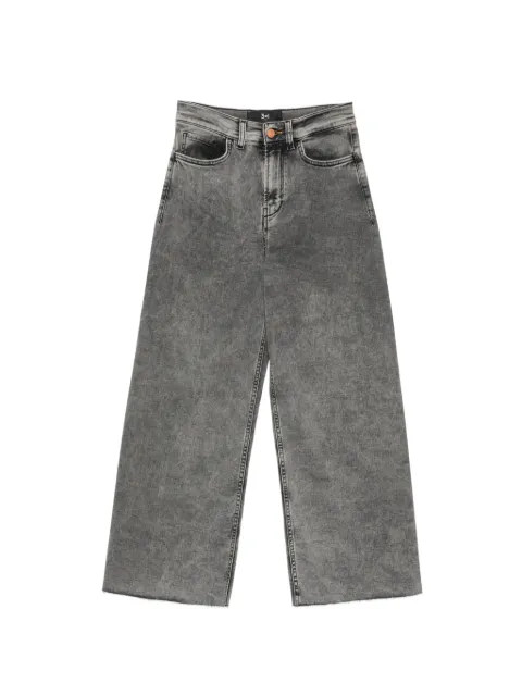 3x1 faded raw-cut jeans