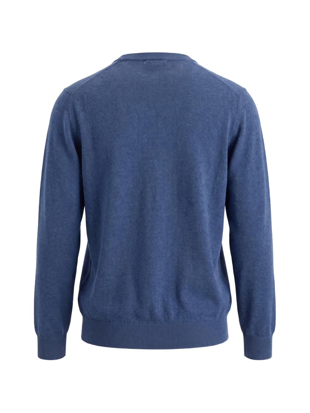 Altea Wollen trui met ronde hals Blauw