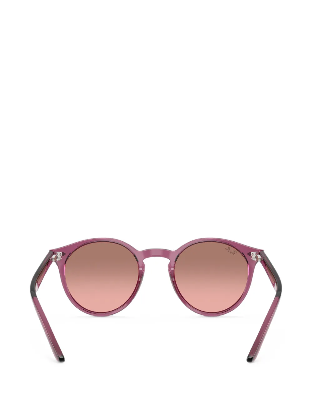 RAY-BAN JUNIOR Zonnebril met rond montuur Paars