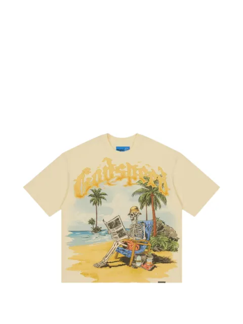 GODSPEED Skeleton Beach II graphic-print T-shirt