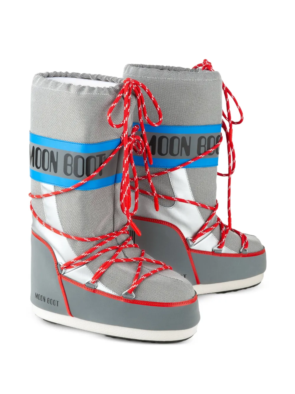 Moon Boot Kids Iron Space Racing snow boots Grijs