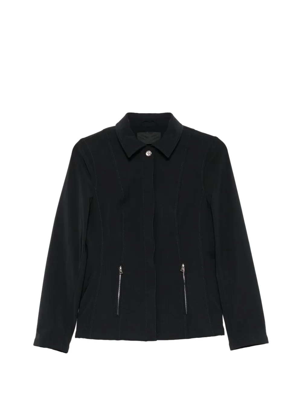 Prada Pre-Owned Giacca con zip anni 2000 - Nero