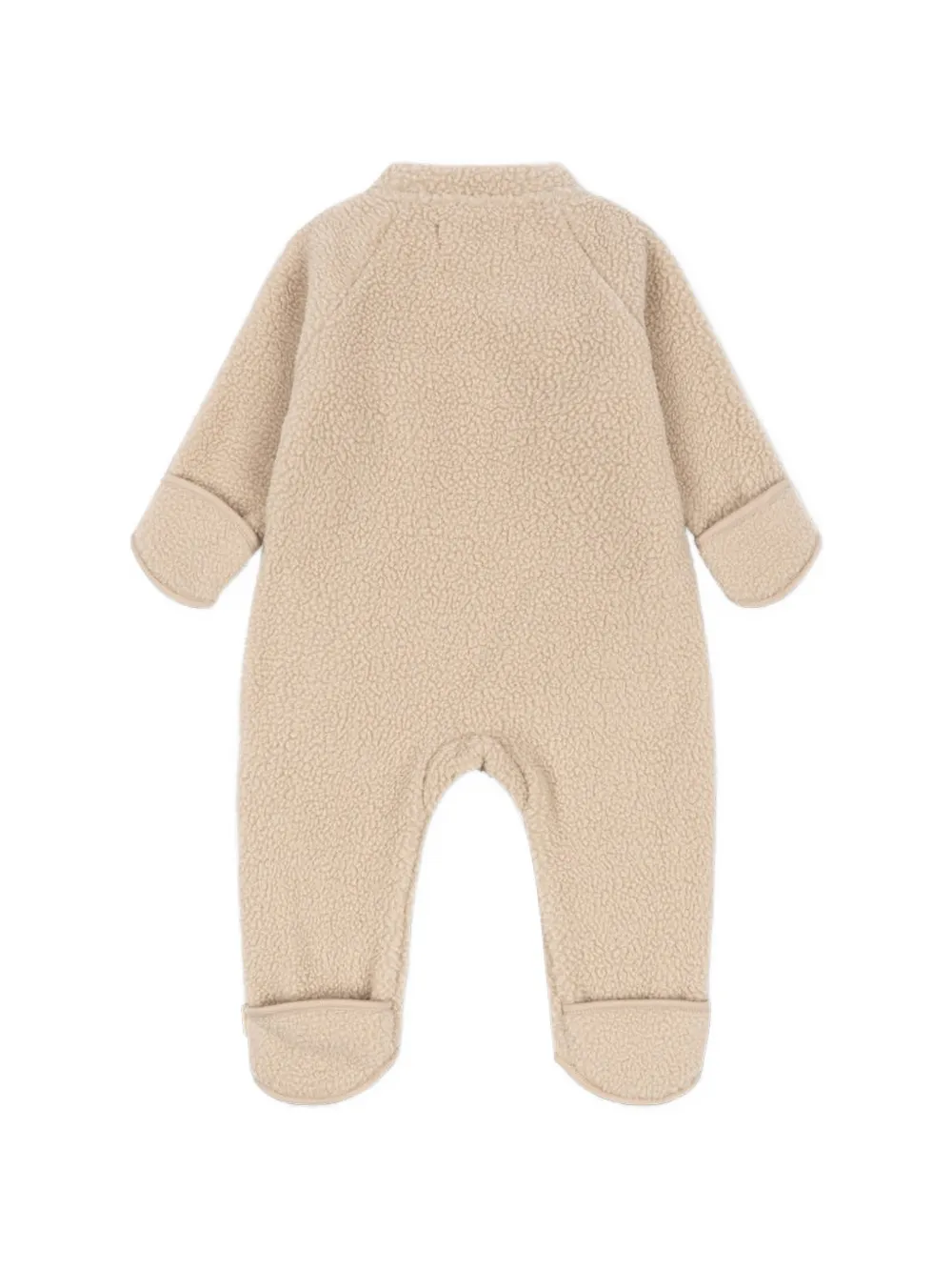 Konges Sløjd Safa jumpsuit met geborduurde teddy-fleece Beige