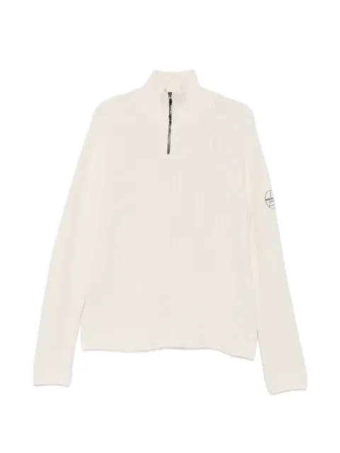 Murphy&Nye Fender ribbed-knit quarter-zip sweater