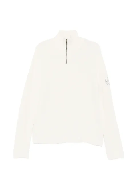 Murphy&Nye Fender ribbed-knit quarter-zip sweater