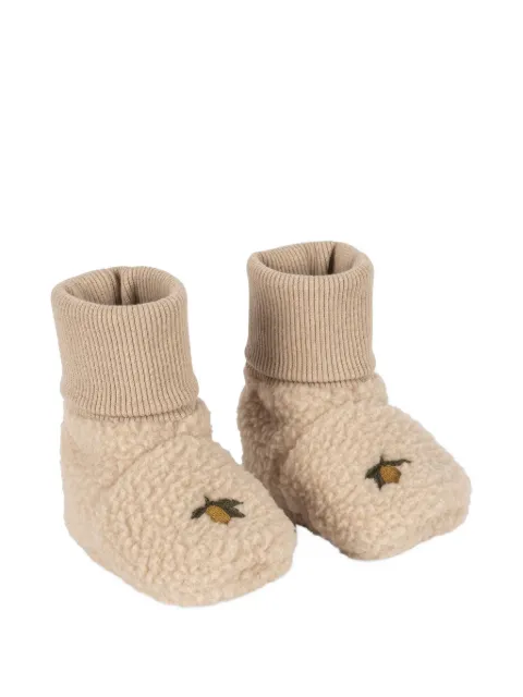 Konges Sløjd Safa embroidered booties