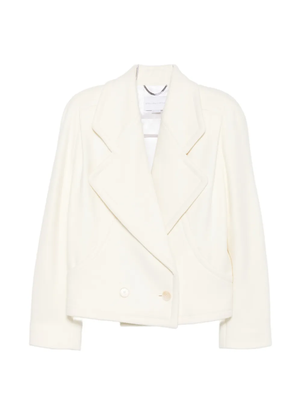 Stella McCartney double-breasted jacket - Nude