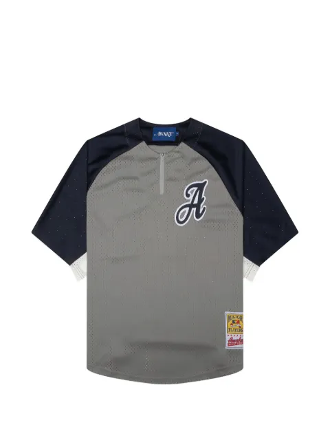 Awake NY mesh zip-fastening T-shirt