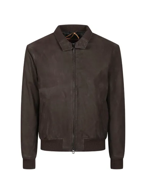 Stewart zip-up leather jacket