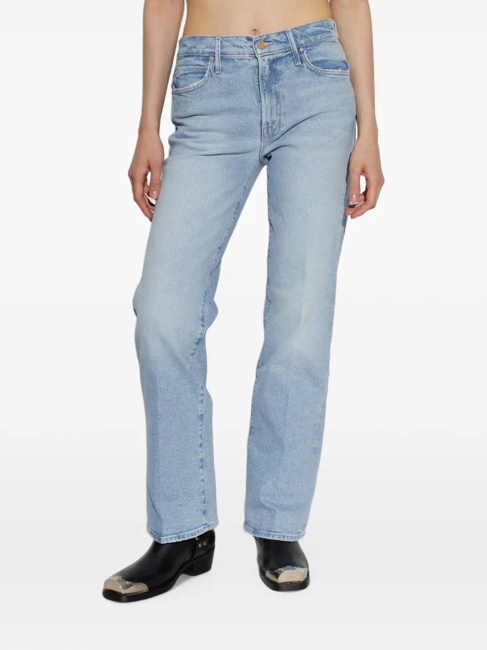 MOTHER The Kick It broek Blauw