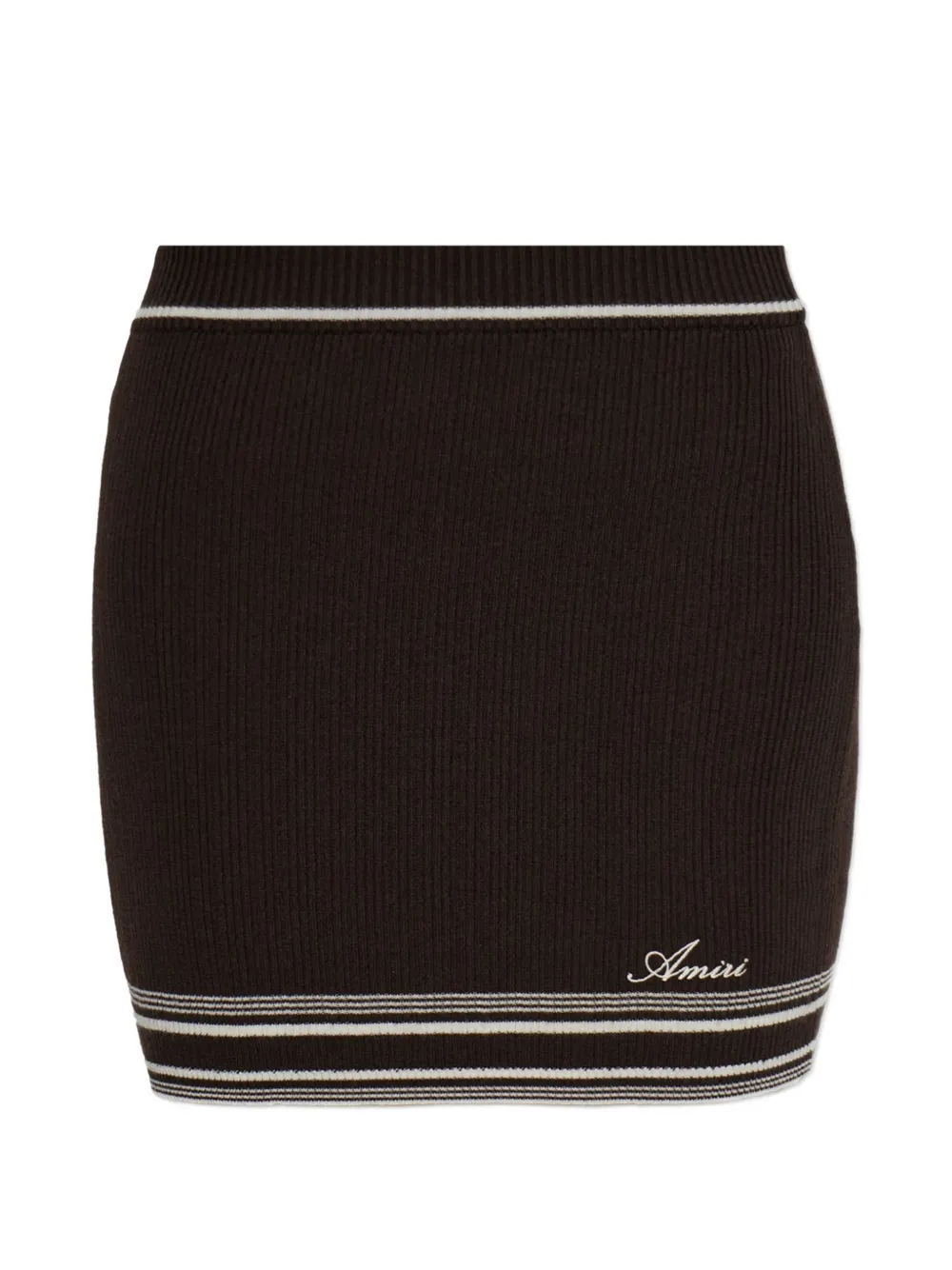 AMIRI wool skirt - Marrone