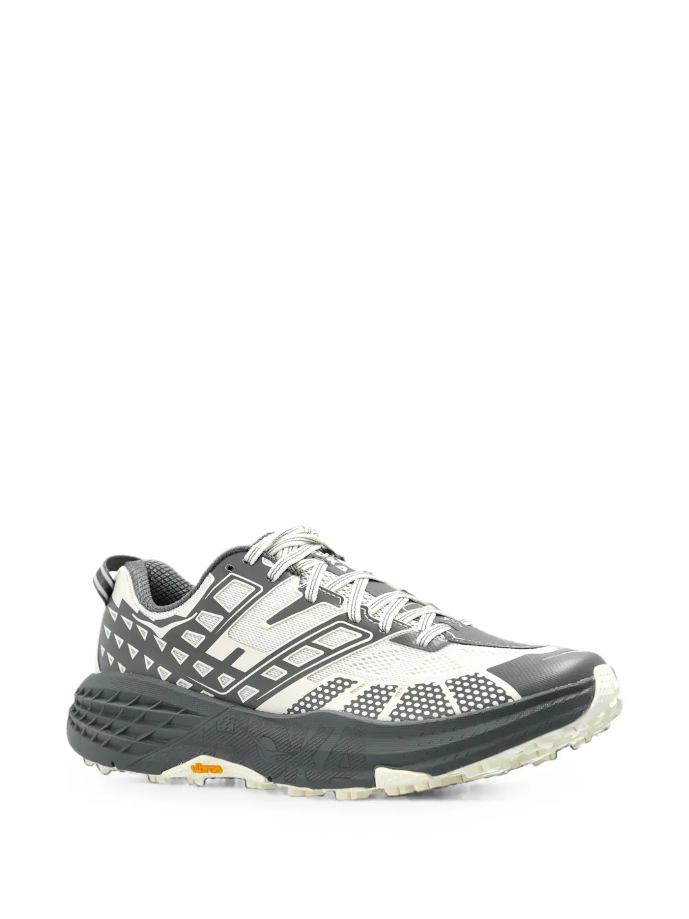 HOKA Speedgoat 2 lace-up sneakers Beige