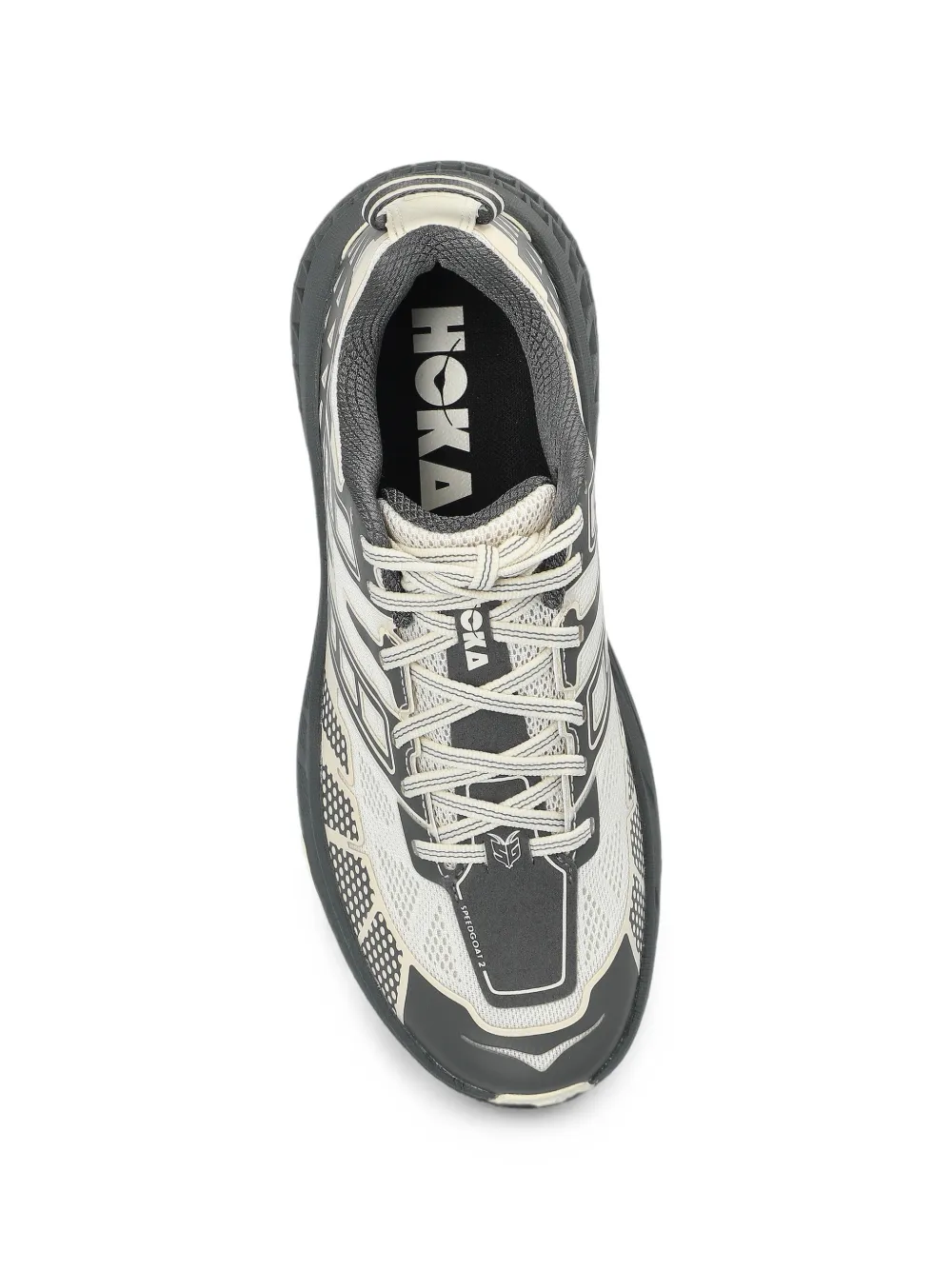 HOKA Speedgoat 2 lace-up sneakers Beige