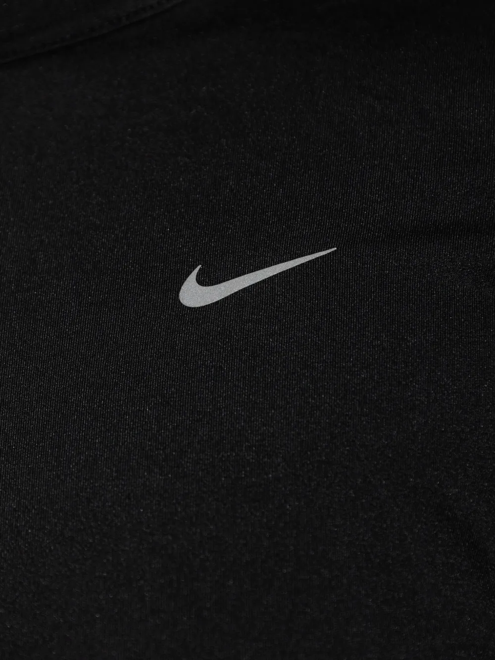 Nike Swift logo-print quarter-zip sweatshirt Zwart