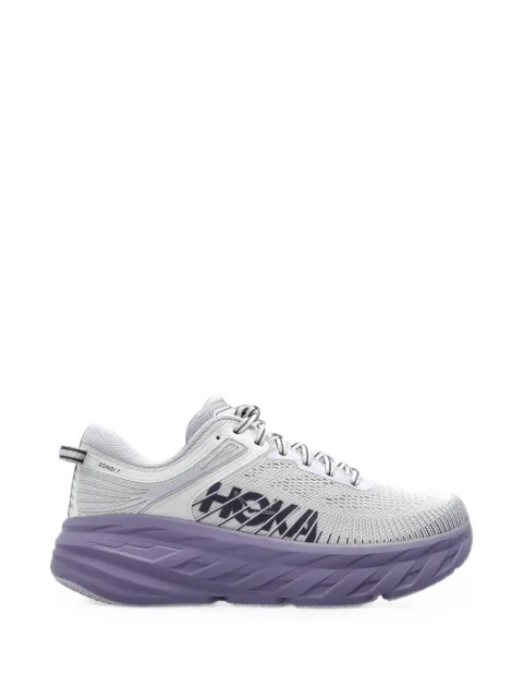 HOKA Bondi 7 lace-up sneakers