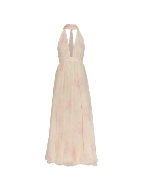 LoveShackFancy Lilah floral-print silk maxi dress