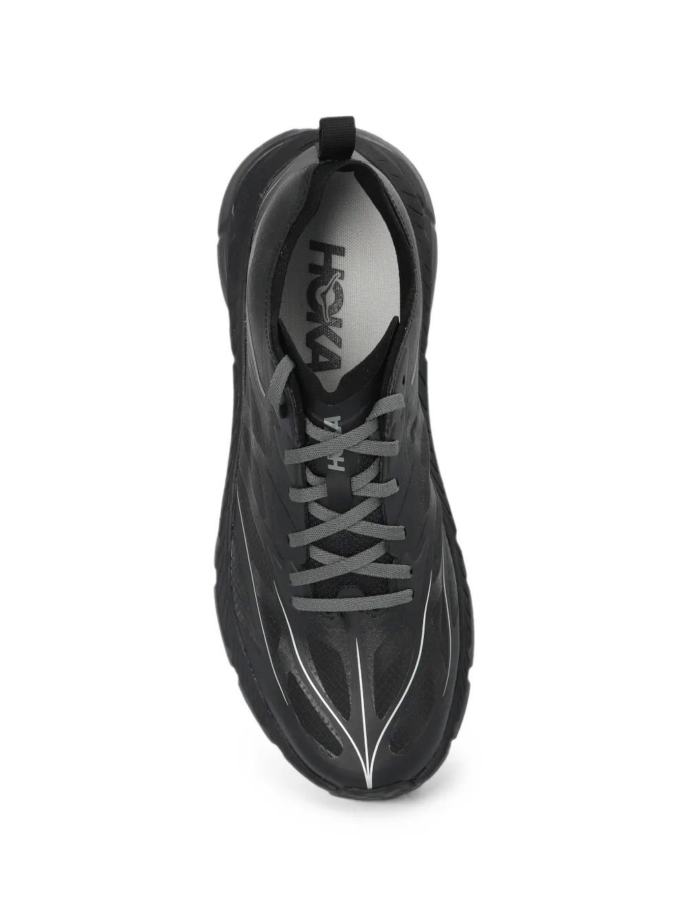 HOKA Mafate Speed 4 Lite lace-up sneakers Zwart