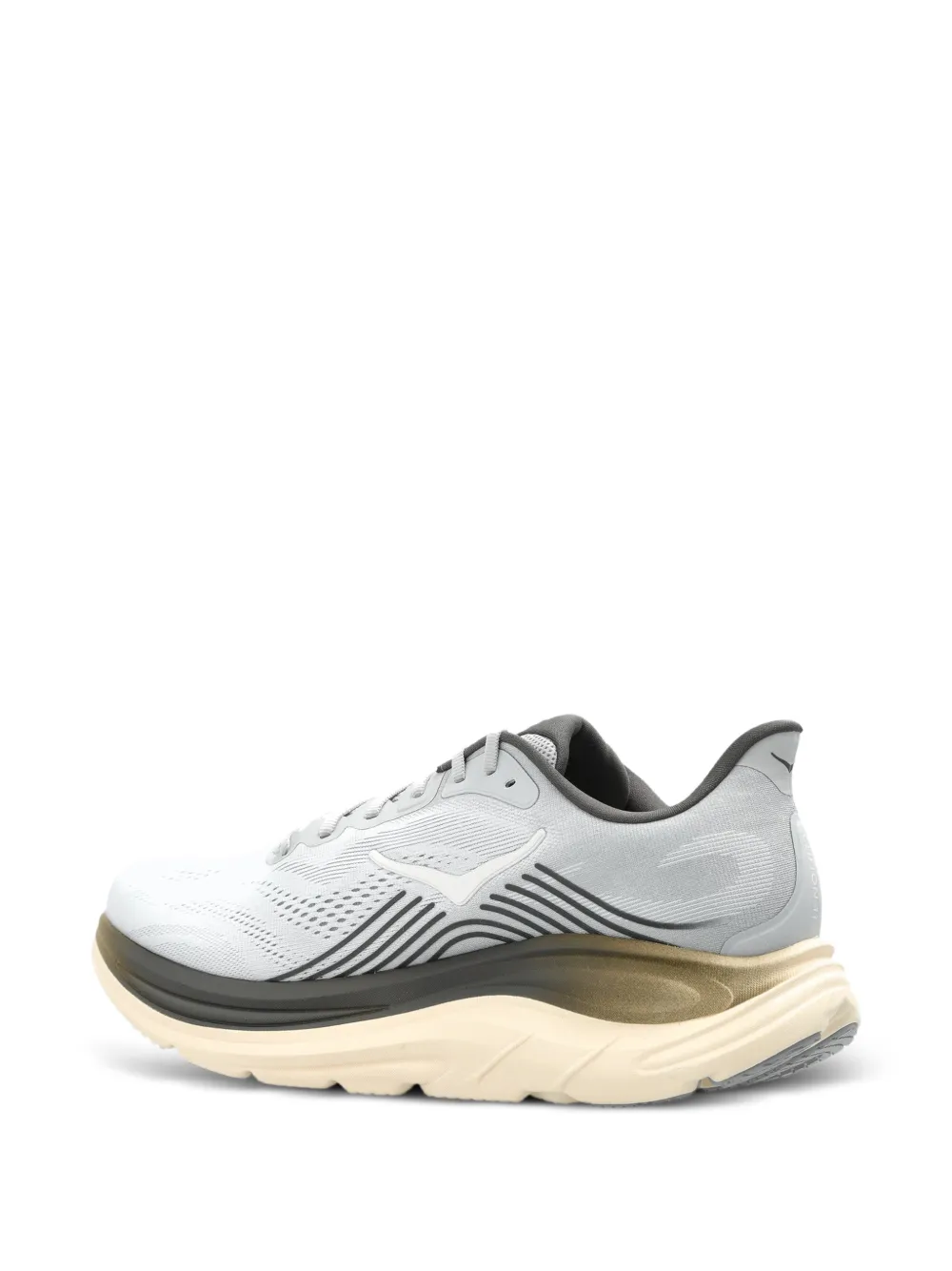 HOKA Clifton 11 lace-up sneakers Grijs