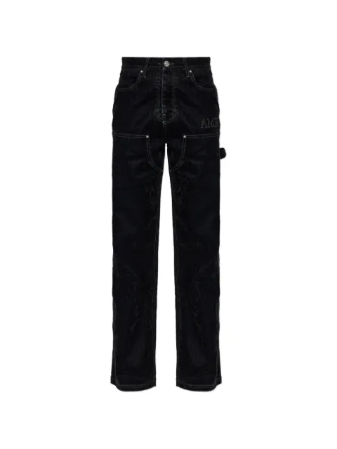 AMIRI vaqueros carpenter con logo bordado