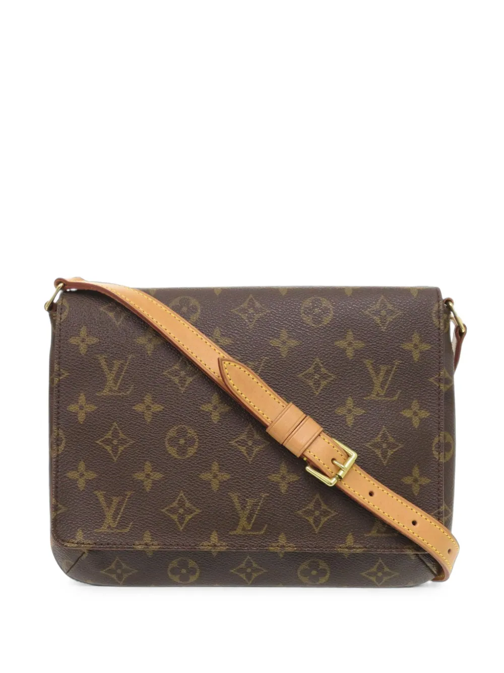Louis Vuitton Pre-Owned 2000 Monogram Musette Tango Short Strap shoulder bag - Braun